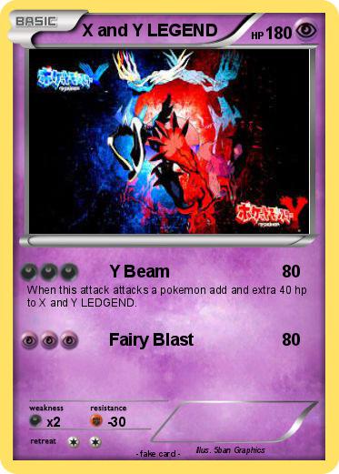 Pokemon X and Y LEGEND
