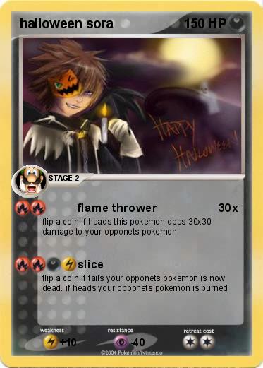 Pokemon halloween sora