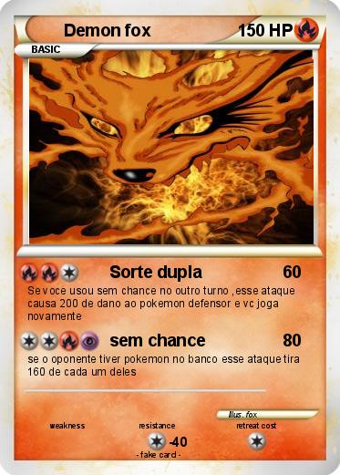 Pokemon Demon fox