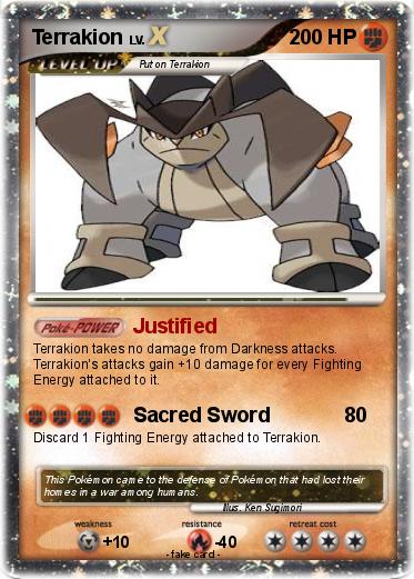 Pokemon Terrakion