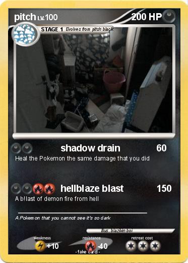 Pokemon pitch