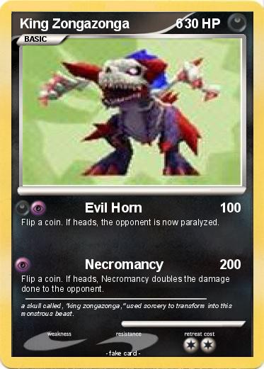 Pokemon King Zongazonga             6