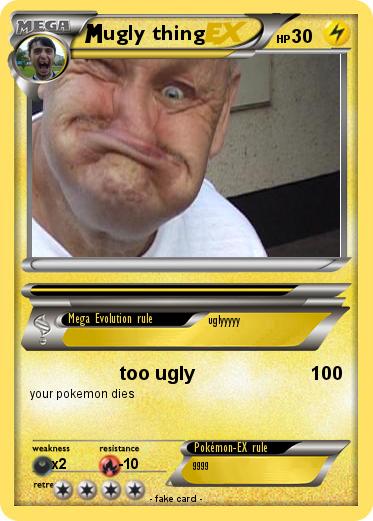 Pokemon ugly thing