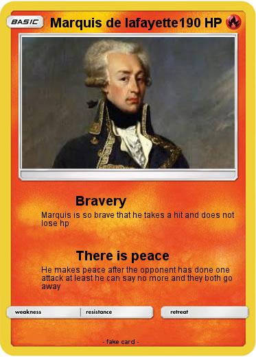 Pokemon Marquis de lafayette