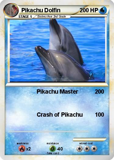 Pokemon Pikachu Dolfin