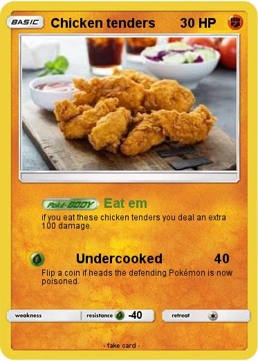 Pokemon Chicken tenders
