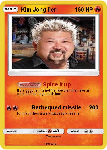 Pokemon Kim Jong fieri