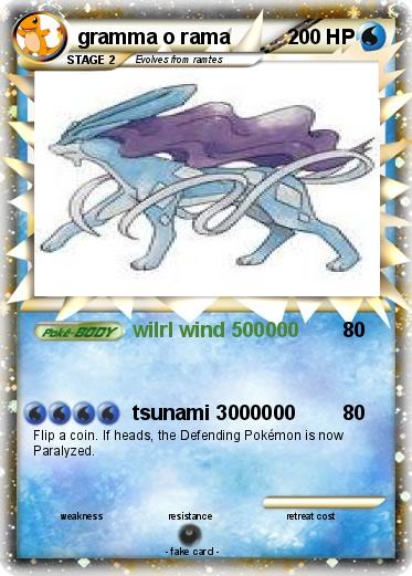 Pokemon gramma o rama