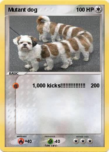 Pokemon Mutant dog