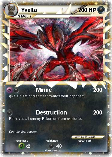 Pokemon Yvelta