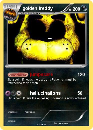 Pokemon golden freddy