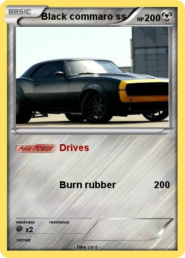 Pokemon Black commaro ss