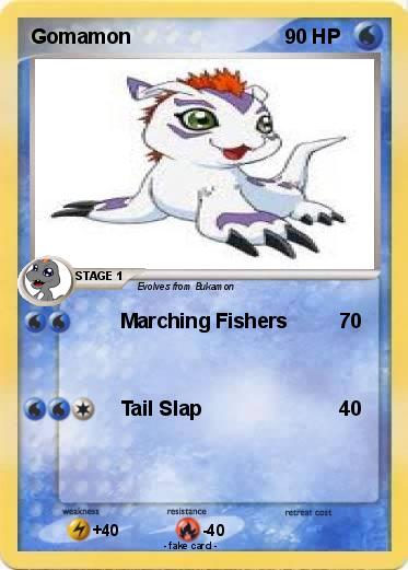 Pokemon Gomamon