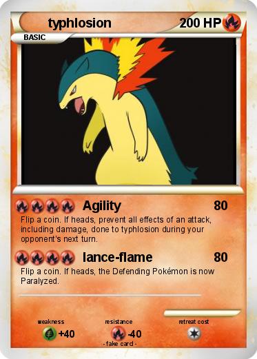 Pokemon typhlosion