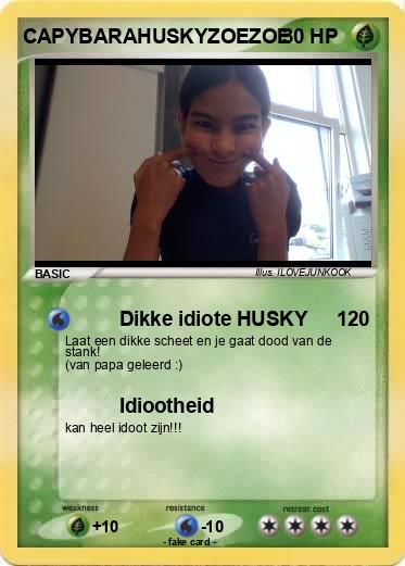 Pokemon CAPYBARAHUSKYZOEZOE