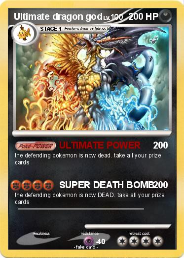 Pokemon Ultimate dragon god