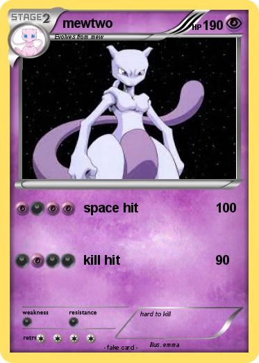 Pokemon mewtwo