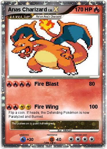 Pokemon Anas Charizard