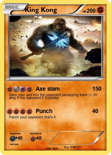 Pokemon King Kong