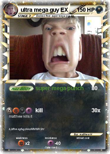 Pokemon ultra mega guy EX
