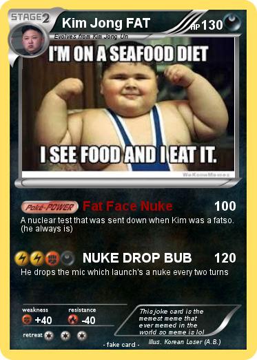 Pokemon Kim Jong FAT