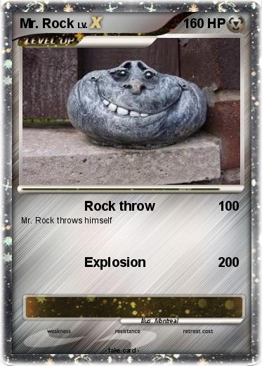Pokemon Mr. Rock