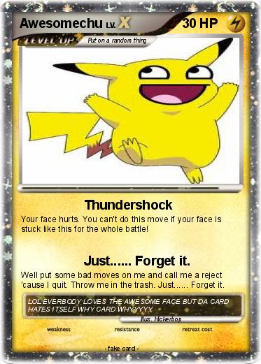Pokemon Awesomechu