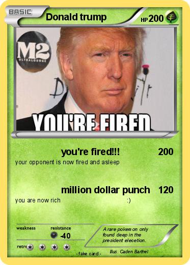 Pokemon Donald trump