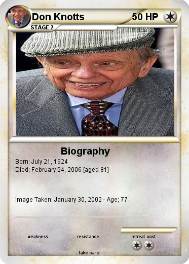 Pokemon Don Knotts