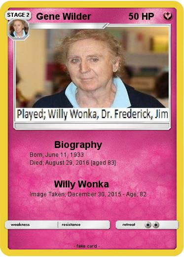 Pokemon Gene Wilder