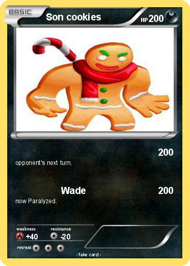 Pokemon Son cookies
