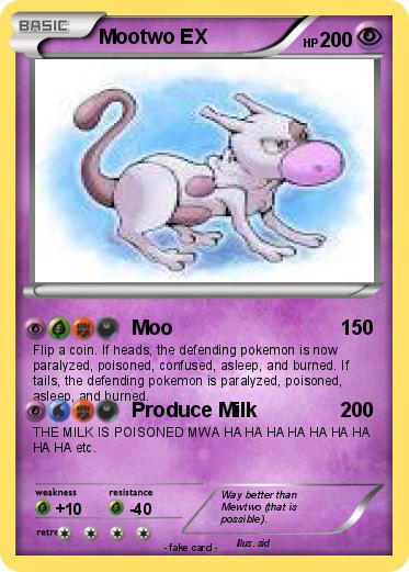 Pokemon Mootwo EX