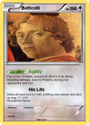 Pokemon Botticelli