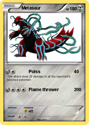 Pokemon Metasaur