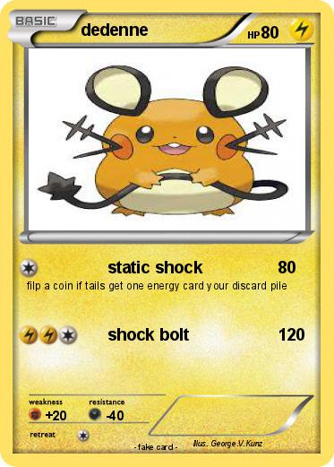 Pokemon dedenne