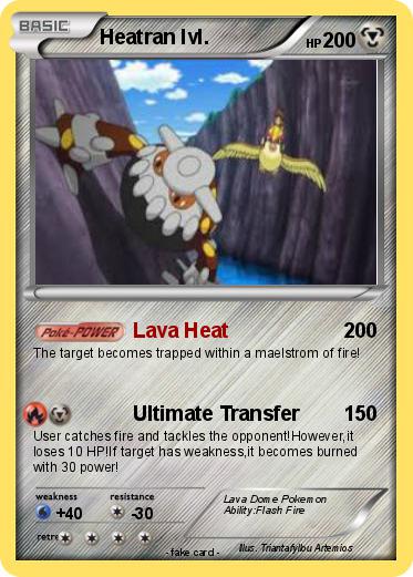 Pokemon Heatran lvl.