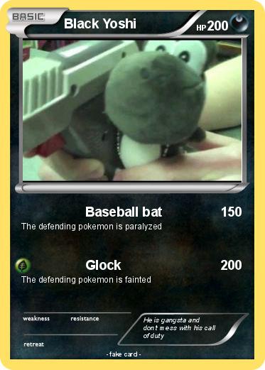Pokemon Black Yoshi
