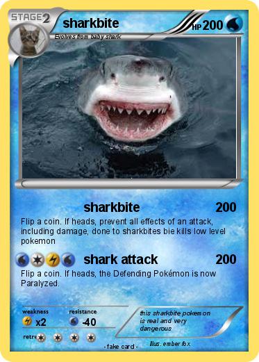 Pokemon sharkbite