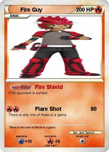 Pokemon Fire Guy