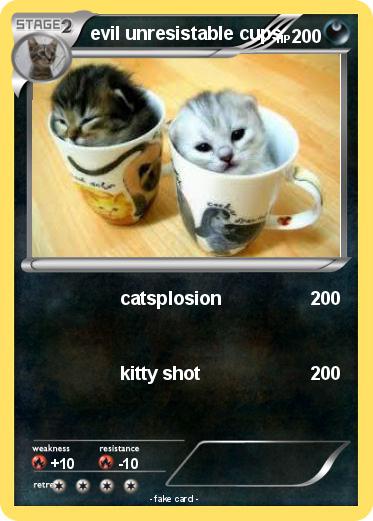 Pokemon evil unresistable cups