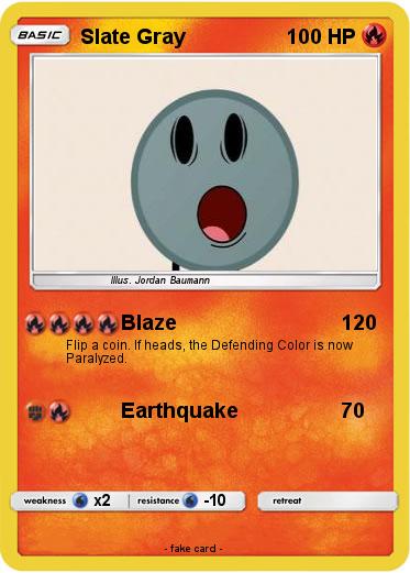 Pokemon Slate Gray