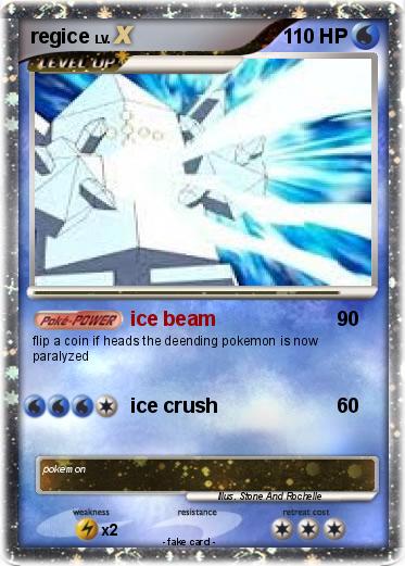Pokemon regice