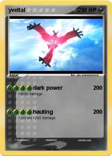 Pokemon yveltal