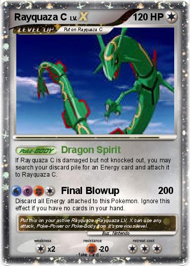 Pokemon Rayquaza C
