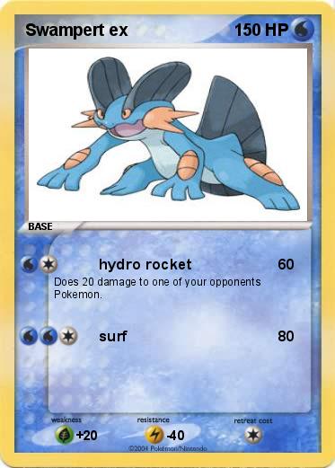 Pokemon Swampert ex