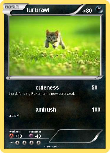 Pokemon fur brawl