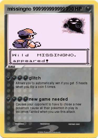 Pokemon missingno 9999999999999