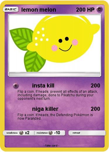 Pokemon lemon melon