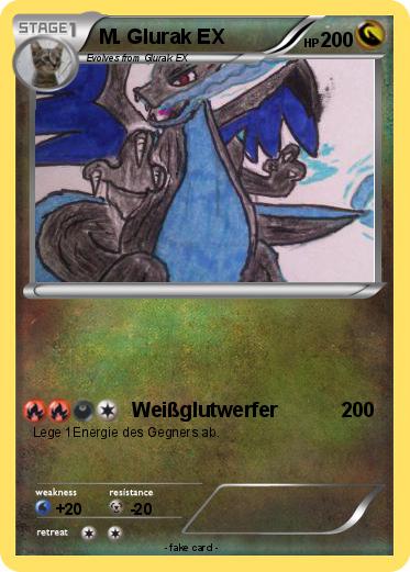 Pokemon M. Glurak EX
