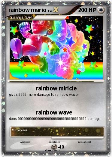 Pokemon rainbow mario